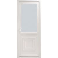 uPVC Rear Door Set Clear Glass  RHH 2XG 2090 x 840mm