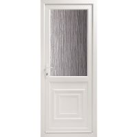 uPVC Rear Door Set Obscure Glass  RHH 2XG 2090 x 840mm
