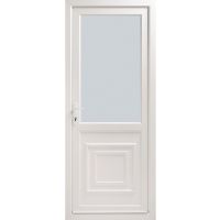uPVC Clear Glazed 2XG Door Set RHH 840 x 2085mm
