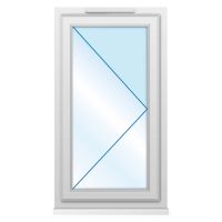 uPVC Clear Glazed FL Window RH