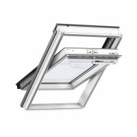 VELUX White Painted Centre Pivot Roof Window