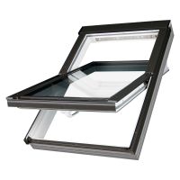 Fakro White PVC Centre Pivot Roof Window