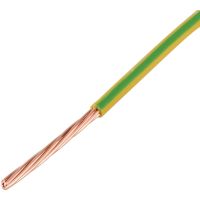16mm Earth Cable Green / Yellow 3m