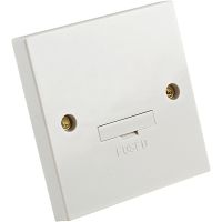 13A Fused Connection Unit White