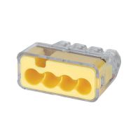 Ideal In-Sure® 4 Port Push In Connectors Pack 100