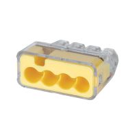 Ideal In-Sure® 4 Port Push In Connectors Pack of 100