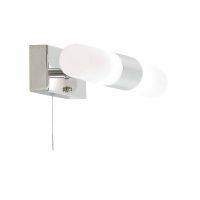 Spa Aries Twin Bathroom Wall Light Fittting IP44