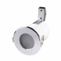 Robus Fire Rated IP65 Downlight Polished Chrome