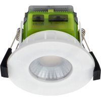 Luceco F Type MK2 Flat Fire Rated Downlight 2/3/4/6000k 4/6W Selectable