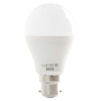 Luceco LED GLS Lamp 9W BC Warm White Dimmable B22
