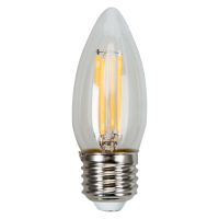 Luceco LED Filament Look Candle Lamp 4W Warm White Dimmable ES 