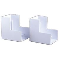 Cable Trunking External Angle 16 x 16mm Pack of 2