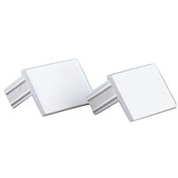 Cable Trunking Stop End 16 x 16mm Pack of 2
