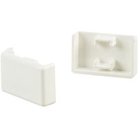 Cable Trunking Stop End 16 x 25mm Pack of 2