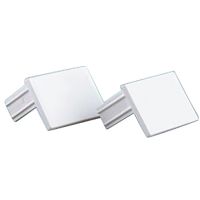 Cable Trunking Stop End 16 x 38mm Pack of 2