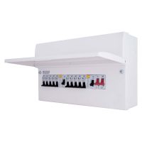 BG High Integrity Dual RCD Metal Consumer Unit 10 Way