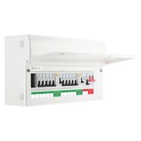 BG Fortress 19 Module 11 Way Consumer Unit With Surge Protection