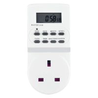 Masterplug 24hr 7 day Electronic Plug In Timer