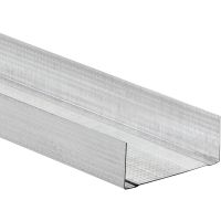 BULLDOG Metal U Track Partition 52mm x 3m