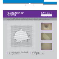 Assorted Plasterboard Patches Pack 12