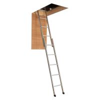 Werner Spacemaker Aluminium 2 Section Loft Ladder