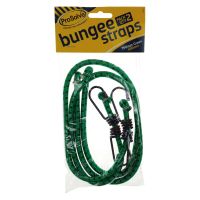 ProSolve 750mm Green Bungee Straps Twin Pack