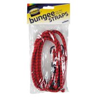 ProSolve 900mm Red Bungee Straps Twin Pack