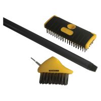 Patio & Decking Brush Set 3 Piece