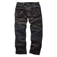 Scruffs Worker Plus Black Trouser