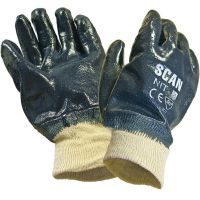 Nitrile Knit Wrist Heavy-Duty Gloves