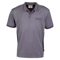 JCB Trade Polo Shirt Grey/Black