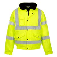 Hi Vis Bomber Jacket