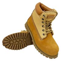 Hardedge Nubuck Leather Sand Safety Boots