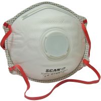 FFP3 Moulded Disposable Valved Masks Pack of 2