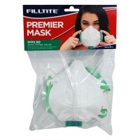 Filltite FFP2 Premier Dust Masks With Valve Pack of 2