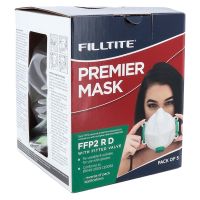 Filltite FFP2 Premier Dust Masks With Valve Pack of 5