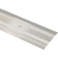 Extra Wide Silver Threshold Strip 60 x 900mm