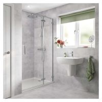 Luton Grey Porcelain Wall & Floor Tile 300 x 600mm