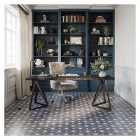Heritage Charcoal Ceramic Floor & Wall Tile 335 x 335mm