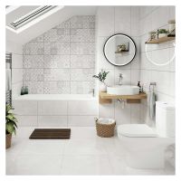 Darlington Pearl Porcelain Floor & Wall Tile 605 x 605mm