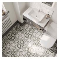 Leonardo Grey Pre-Scored Porcelain Floor & Wall Tile 450 x 450mm