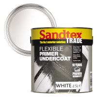 Sandtex Exterior Flexible Primer Undercoat White 2.5ltr