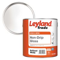 Leyland Trade Non Drip Gloss Brilliant White 2.5L