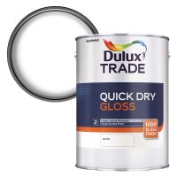 Dulux Trade Quick Dry Gloss Brilliant White 2.5ltr
