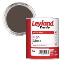 Leyland Trade High Gloss Peat 750ml