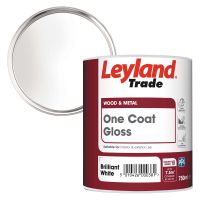 Leyland Trade One Coat Gloss Brilliant White