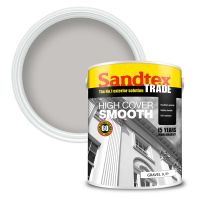 Sandtex High Cover Smooth Masonry Paint Gravel 5ltr