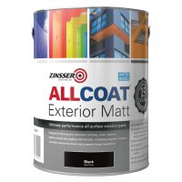 Zinsser AllCoat Multi-Surface  Exterior Matt Black