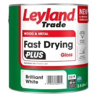 Leyland Fast Drying Plus Gloss Brilliant White 2.5L