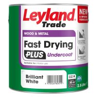 Leyland Trade Fast Drying Plus Undercoat White 2.5L